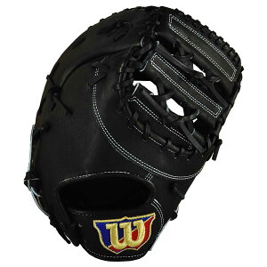 WILSON(ウィルソン) WBW103199 硬式 野球用グラブ ファーストミット 一塁手用 SELECT 右投用 33N ブラック