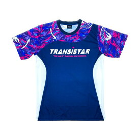 【メール便OK】TRANSISTAR(トランジスタ) HB23AT02 ゲームシャツ CAMO5 半袖Tシャツ ハンドボール プラクティスウェア
