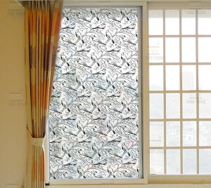 デザイン ガラスフィルム 【 半透明 タイプG-175】 目隠しシート 曇りガラス 飛散防止 プライバシー保護 シール すりガラス 壁