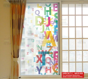 デザイン ガラスフィルム 【 半透明 タイプG-223】 目隠しシート 曇りガラス 飛散防止 プライバシー保護 シール すりガラス 壁