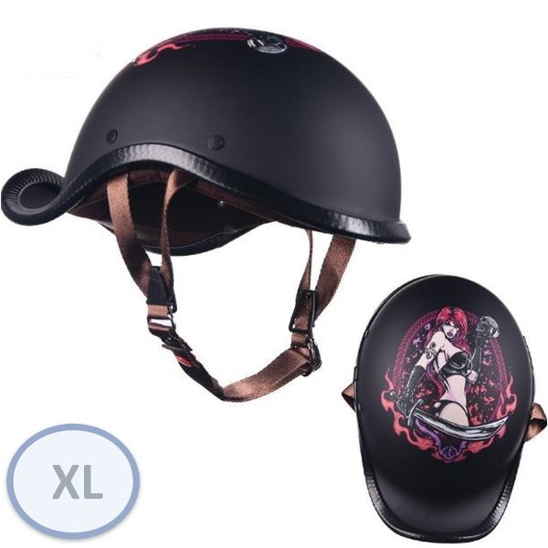    ハーフヘルメット アメリカン 　 XLサイズ  半キャップ 半ヘル WEB限定