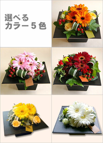 生花フラワーアレンジメントコントラスト花花ギフトおしゃれモダンアレンジメントカーネーション誕生日プレゼントギフト誕生日プレゼントメッセージカード付き退職祝い結婚記念日お祝いお供え女性男性