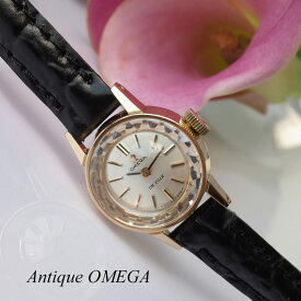 美品 オメガ デビル カットガラス シルバーフェイス 70’s アンティーク GP 純正尾錠 新品革ベルト 手巻き OH済 1年保証 OMEGA