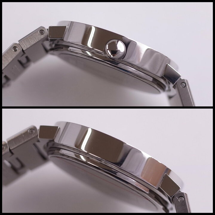 楽天市場】美品 BVLGARI ブルガリブルガリ BB26SS デイト 白文字盤 