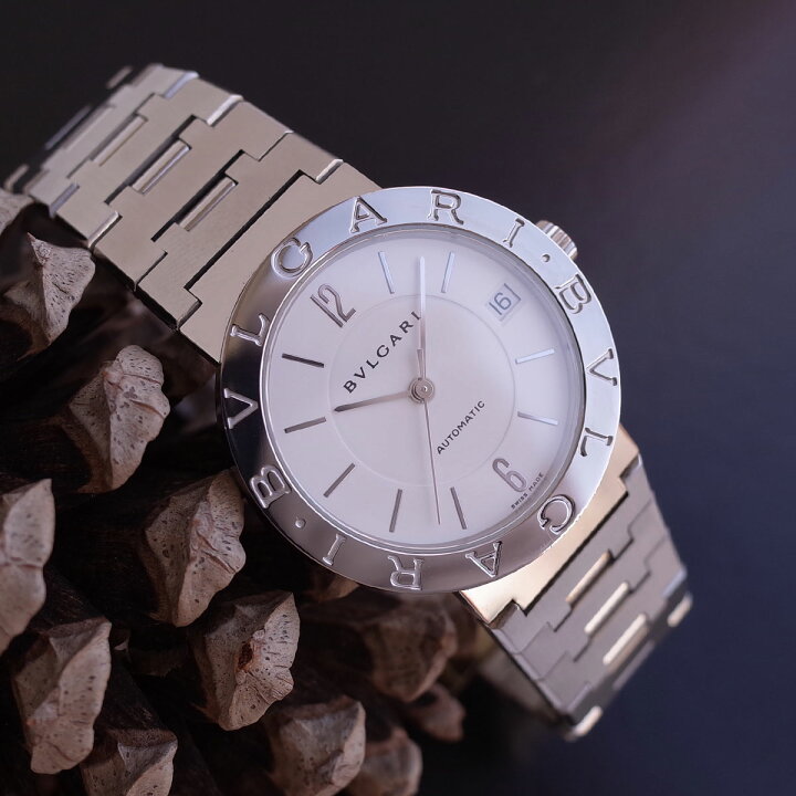 楽天市場】BVRGALI ブルガリブルガリ BB33 AUTO デイト ブラック  