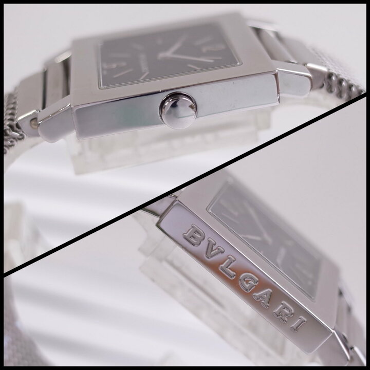 楽天市場】BVLGARI ブルガリ クアドラード SQ27SLD スクエア SS デイト 