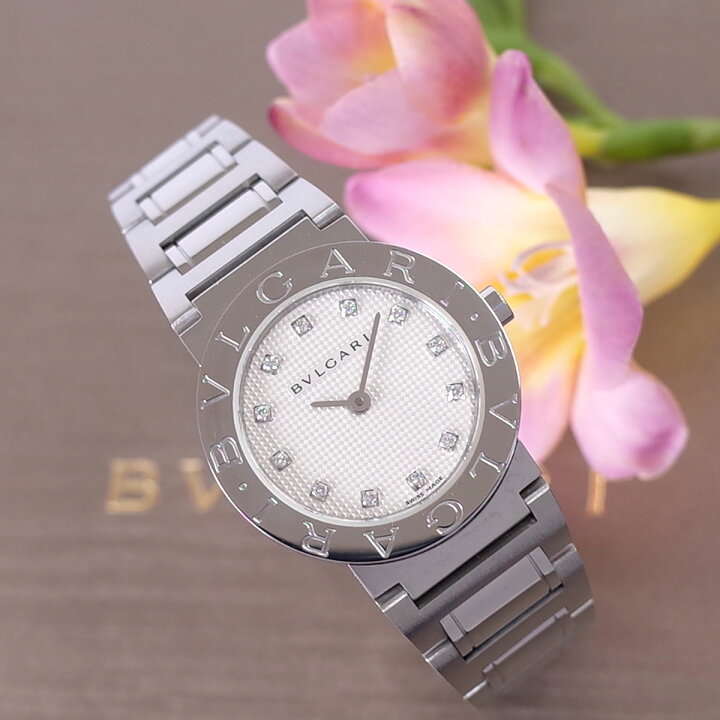 ブルガリ ブルガリブルガリ ウォッチ 26mm 12Pダイヤ BB26SS/BB26SSD  