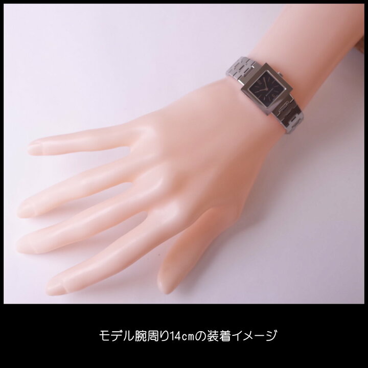 楽天市場】BVLGARI ブルガリ クアドラード SQ22SS スクエア SS 黒文字 