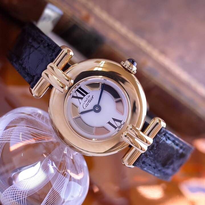 楽天市場】美品 カルティエ マストコリゼ トリニティ W590002  