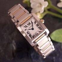 楽天市場】カルティエ cartier タンク フランセーズsm w51007q4  
