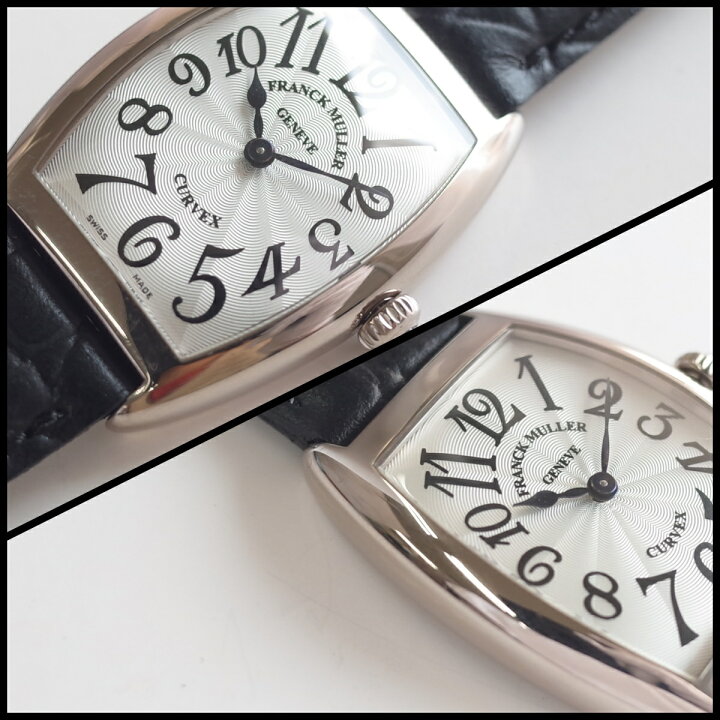 楽天市場】【中古】フランクミュラー トノーカーベックス 1752 K18WG 