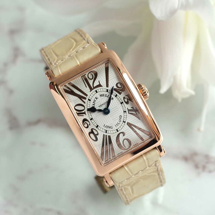 楽天市場】【中古】美品 フランクミュラー ロングアイランド レリーフ 