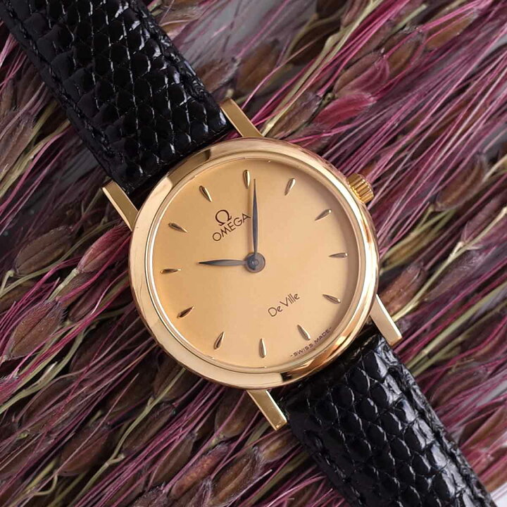 OMEGA - オメガ デビル美品 メーカーOH済み 保証あり OMEGA 4847.50.31  