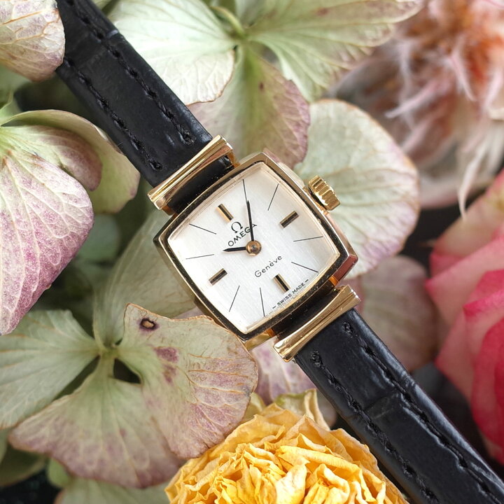 オメガ 時計 ジュネーブ Geneve omega アンティーク - 腕時計 