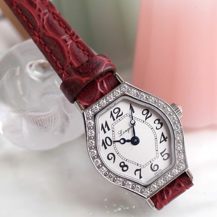 楽天市場】【中古】美品 ロンジン レ・ラヴィソント L5.184.0 ダイヤ  