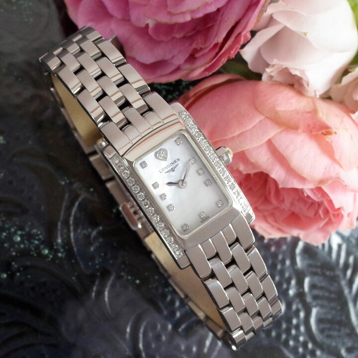 ロンジン LONGINES L5.158.0 ドルチェヴィータ サイドダイヤ クォーツ  