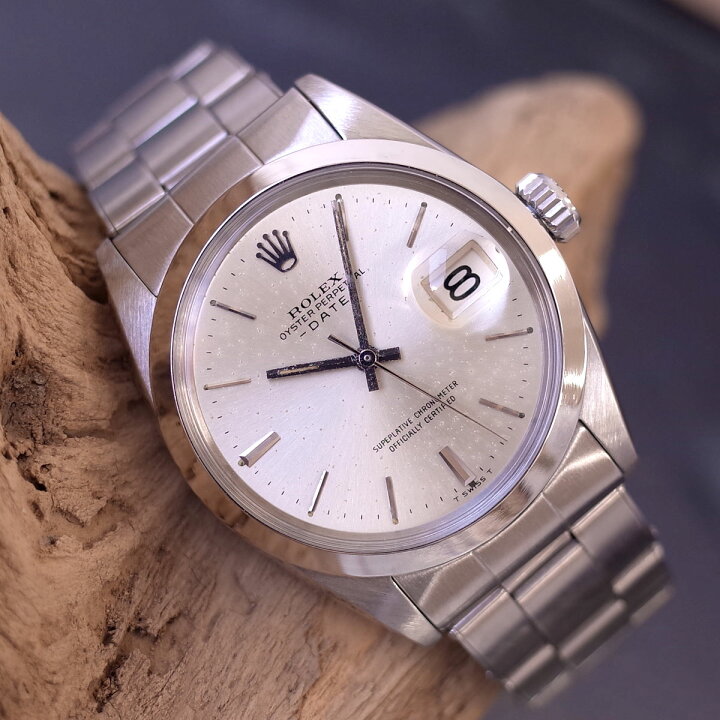 楽天市場】ロレックス 1500 オイスターパーペチュアルデイト 1966年 SS  