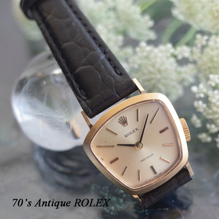 楽天市場】【中古】ロレックス 2646 プレシジョン 1970年 ゴールド