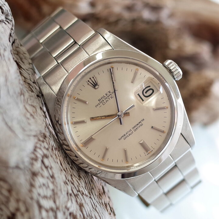 楽天市場】【中古】ロレックス 1500 パーペチュアルデイト 1970年製 SS 