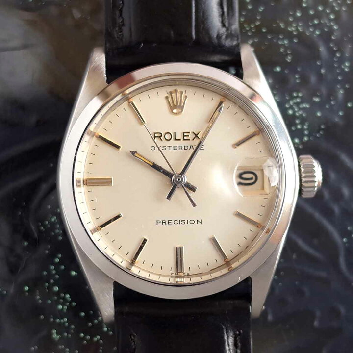 楽天市場】ロレックス 6466 オイスターデイトプレシジョン 1961年 SS 