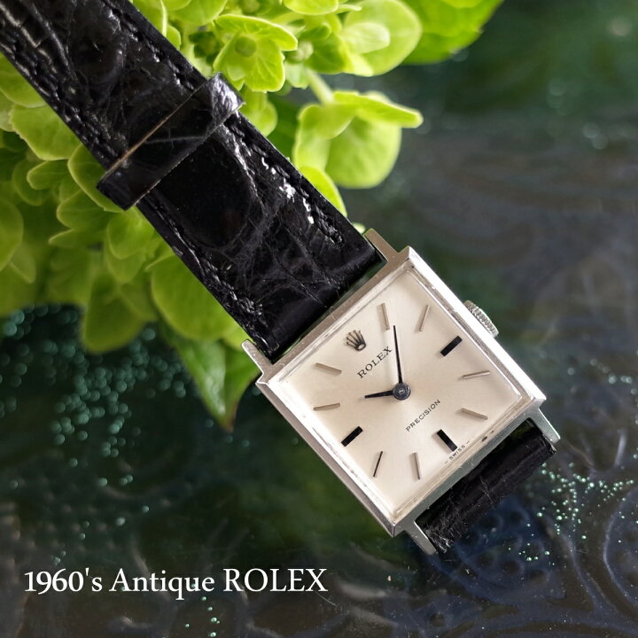 楽天市場】【中古】ロレックス 2611 プレシジョン SS スクエア 1969年 