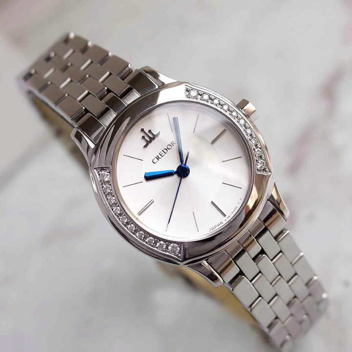 楽天市場】クレドール SEIKO シグノ ダイヤベゼル 青針 GSAS955 4J81  
