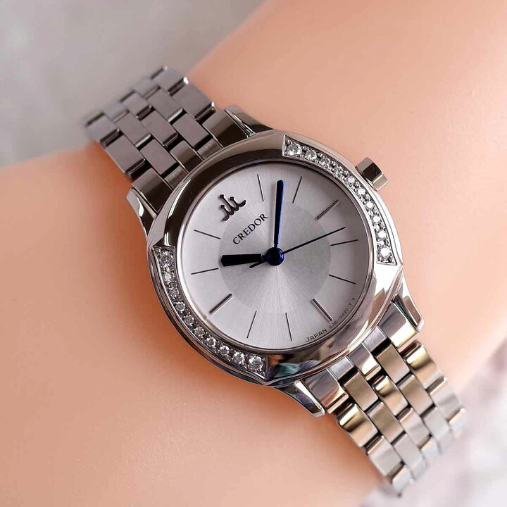 楽天市場】クレドール SEIKO シグノ ダイヤベゼル 青針 GSAS955 4J81
