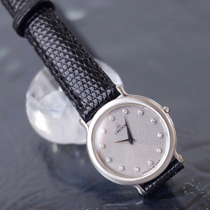 楽天市場】セイコー クレドール 2F70-0370 Pt900 ダイヤインデックス  