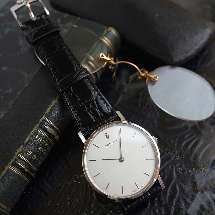 楽天市場】コルム 57219 薄型 純正尾錠 cal.7001 手巻 CORUM 