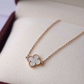 ヴァンクリーフ＆アーペル スウィートアルハンブラ ブレスレット 18K ホワイト マザーオブパール ジュエリー 修理証明有 Van Cleef & Arpels