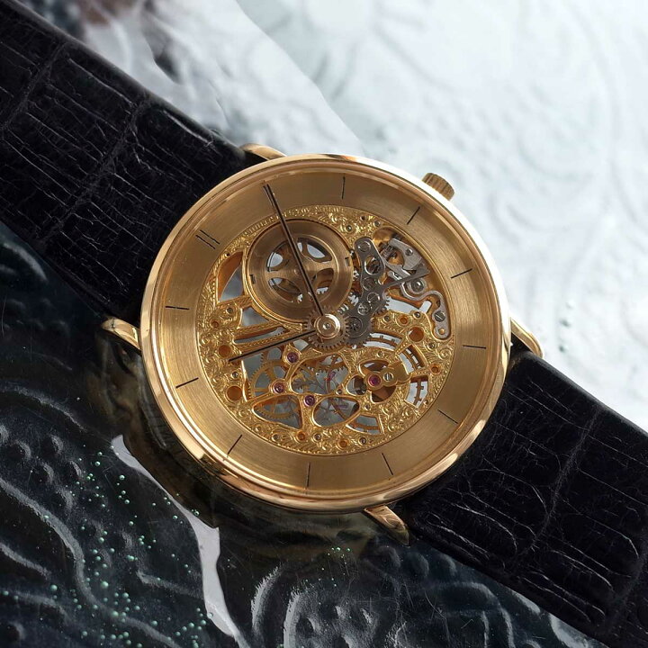 楽天市場】【中古】美品 ヴァシュロン コンスタンタン スケルトン 