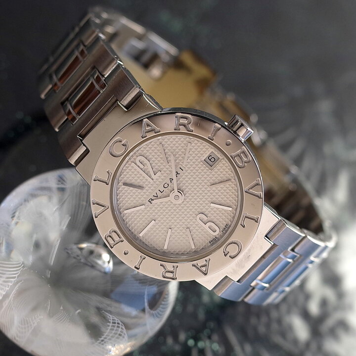 ブルガリ BVLGARI BB23SS ブルガリブルガリ デイト クォーツ レディース 内箱・保証書付き_907654【中古】