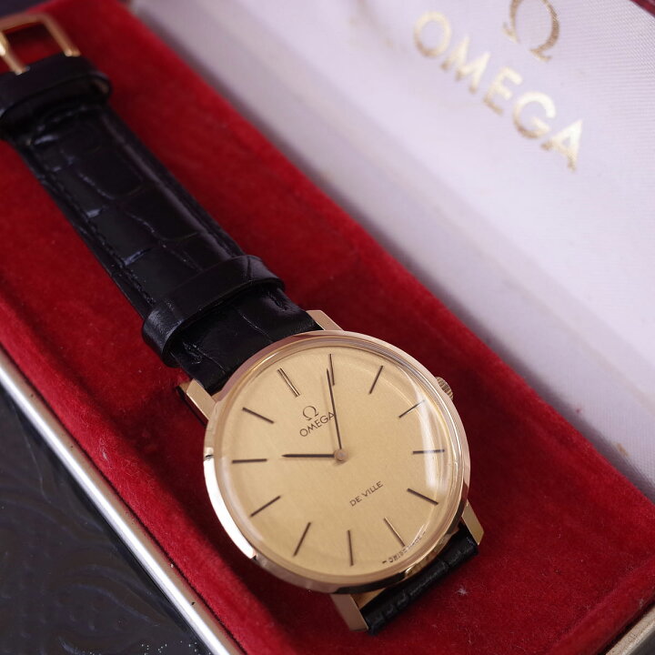 正規品【新品電池】OMEGA デビル/動作品 人気モデル メンズ  