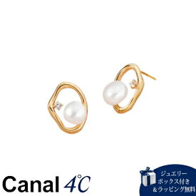 【送料無料】【ラッピング無料】カナルヨンドシー Canal 4℃ カナル4℃ アクセサリー【Autumn Collection】シルバー ピアス 淡水パール/トパーズ ブランド 正規品 新品 ギフト プレゼント 人気 おすすめ