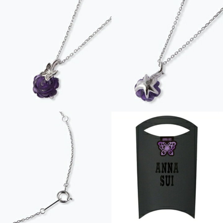 楽天市場】【無料ラッピング】 アナスイ ANNASUI ネックレス 薔薇 