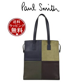 【SALE】【送料無料】【ラッピング無料】ポールスミス Paul Smith トートバッグ オフセットチェック ユニセックス ネイビー ブランド 正規品 新品 ギフト プレゼント 人気 おすすめ