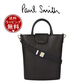 【送料無料】【ラッピング無料】ポールスミス Paul Smith ハンドバッグ シャドーストライプ レザー 2WAYラージハンドバッグ LWG認証レザー ダークブラウン ブランド 正規品 新品 ギフト プレゼント 人気 おすすめ