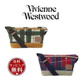 ◇【送料無料】【ラッピング無料】ヴィヴィアンウエストウッド Vivienne Westwood ショルダーバッグ MESSY TARTAN ユニセックス ブランド 正規品 新品 ギフト プレゼント 誕生日 クリスマス