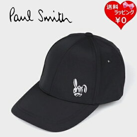 【SALE】【送料無料】【ラッピング無料】ポールスミス Paul Smith 帽子 Bunny キャップ 軽量 ブラック
