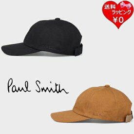 【送料無料】【ラッピング無料】ポールスミス Paul Smith 帽子 エンブロイダリーロゴ キャップ 綿100%