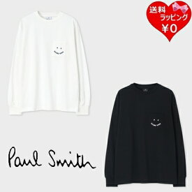 【送料無料】【ラッピング無料】ポールスミス Paul Smith Tシャツ ウィメンズ Happy ロングスリーブTシャツ 綿100%