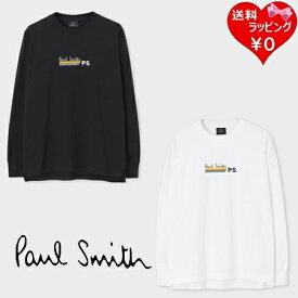 【送料無料】【ラッピング無料】ポールスミス Paul Smith Tシャツ ロンT PS ストライプ 長袖 オーガニック 綿100%