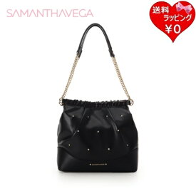 【送料無料】【ラッピング無料】サマンサベガ Samantha Vega ハンドバッグ スムースチェーンハンドバッグ ブラック ブランド 正規品 新品 ギフト プレゼント 人気 おすすめ 誕生日 記念日 クリスマス