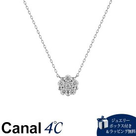 【無料ラッピング】 カナルヨンドシー Canal 4℃ カナル4℃ プラチナ ネックレス シンセティックモアサナイト ブランド 正規品 新品 ギフト プレゼント 人気 おすすめ 誕生日 記念日 クリスマス 送料無料