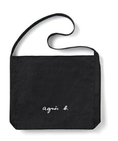 【送料無料】【ラッピング無料】アニエスべー バッグ ショルダーバッグ ロゴ ブラック agnes b メンズ レディース ブランド 正規品 新品 ギフト プレゼント 人気 おすすめ 誕生日 記念日 クリスマス
