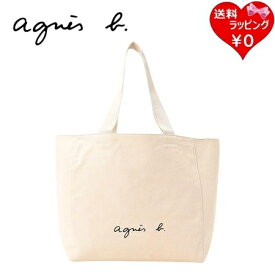 【送料無料】【ラッピング無料】アニエスべー バッグ トートバッグ ロゴ アイボリー agnes b メンズ レディース ブランド 正規品 新品 ギフト プレゼント 人気 おすすめ 誕生日 記念日 クリスマス
