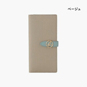 未使用級✨アニエスベー ラウンドファスナー ロゴ 白ステッチ 長財布 