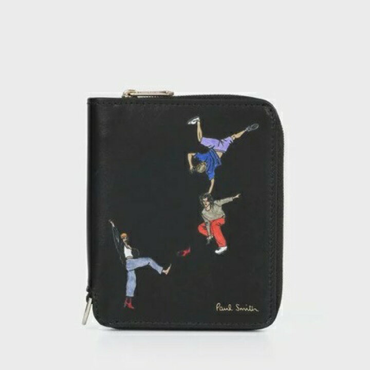 Paul Smith ポールスミス 二つ折り財布 peopleデザイン｜siscom ｜折り財布