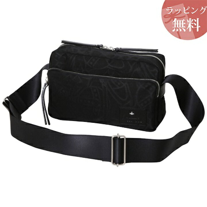 楽天市場 ヴィヴィアンウエストウッド バッグ ショルダーバッグ メンズ ラインorbエンボス ブラック Vivienne Westwood ヴィヴィアン ウエストウッド Paris Lounge パリスラウンジ