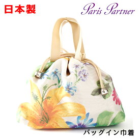 花柄 バッグイン巾着：日本製 巾着バッグ おしゃれ かわいい CR-3375